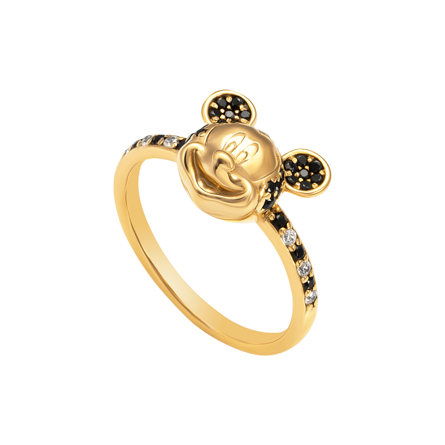 Children's Silver Ring with Disney Stones| Mickey